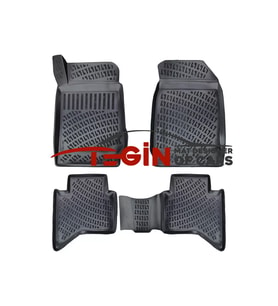 Isuzu D-Max 2020 3D Havuzlu Paspas Siyah