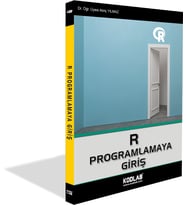 KODLAB YAYIN R PROGRAMLAMAYA GİRİŞ EĞİTİM KİTABI (Siyah - Beyaz)