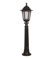 AVONNI BSU-68054-BSY-M1-BOP Siyah Boyalı Dış Mekan Aydınlatma E27 Aluminyum Polikarbon Cam 27cm