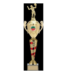 ODAK KUPA - Figürlü Kupalar - Voleybol Kadın Figürlü Kupalar FG-082 A - 61 cm