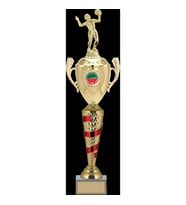 ODAK KUPA - Figürlü Kupalar - Voleybol Kadın Figürlü Kupalar FG-082 A - 61 cm