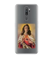 Oppo A5 2020 / A9 2020 Uyumlu Lana Del Rey Desenli Şeffaf Telefon Kılıfı