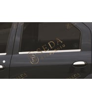 Dacia Logan Facelift SD 2008 > 2013 Kapı Kolu 4 Kapı P. Çelik (Krom)