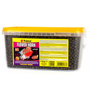 Tropical Flower Horn Adult Pellet 100Gr (Açık) Yem Kilitli Poşette Gönderileektir. Skt: 01/2029