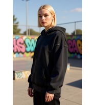 Kadın Kapüşonlu Düşük Kol Örme Sweatshirt Troklu Fonksiyonel Dayanıklı Kaliteli Konforlu Şık