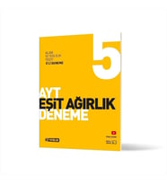 Hız Yayınları AYT Eşit Ağırlık 5'li Genel Deneme