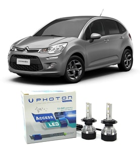 Citroen C3 Sis Far Ampulü H1 Access Yeni Seri Beyaz 2009-2015