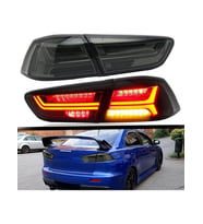mitsubishi lancer füme audi dizayn kayar sinyal led stop