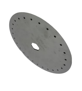 Havalı Mibzer Mısır Ekim Disk Krom 304 Kalite 26x5.5 (Açık Gri)