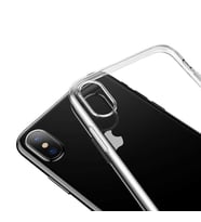 iPhone XS Max Kılıf Ultra İnce Silikon Kılıf 0.2 mm (Renksiz)