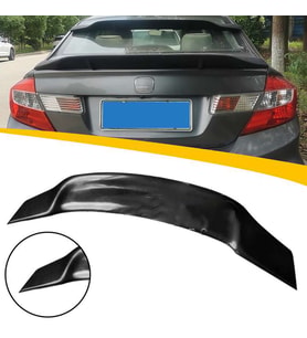 Honda Civic Fb7 JDM Bagaj Üstü Spoiler Parlak Siyah Spoyler Plastik İthal