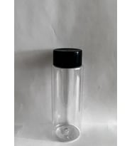 250ml Şeffaf Plastik Kolonya Şişesi, Boş Şişe, 25 Adet