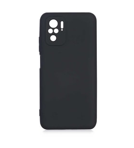 Xiaomi Redmi Note 10 Kılıf Orj Lansman Serisi Pürüzsüz Esnek Kadife İç Kısım (Siyah)