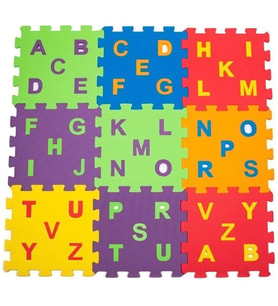Matrax Eva Puzzle - Harf Seti 33X33X7 MM