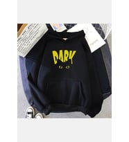 Dark Cat Kapşonlu Sweatshirt