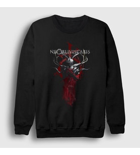 Presmono Unisex Siyah Exul Metal Ne Obliviscaris Sweatshirt 521667tt