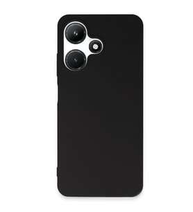 İnfinix Hot 30i Kılıf First Silikon - Siyah