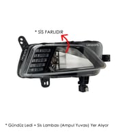 LEOPARTS Polo Sis Lambası Sağ (Gündüz Ledli - Sis Farlı) 2018-2020 2G0941662