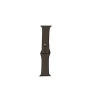 Apple Watch Ultra 49mm Uyumlu Band Serisi Klasik Kordon Silikon Strap Kayış (Kakao)
