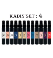 Set 4 / 12 Adet 30 ml Kadın Parfüm