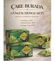 Günlük Denge Çay Seti (Rezene Çayı 20'li & Yeşil Çay 20'li & Isırgan Çayı 20'li)