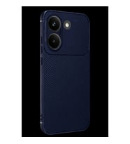 Poco X8 Pro Auto Focus Karbon Kapak - Lacivert