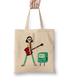 Adventure Time Marceline And Bmo Bez Çanta Uzun Saplı