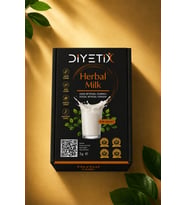 Diyetix Herbal Milk Premium Günlük Besleyici Bitkisel İçecek Karışımı 30 Şase 1 Aylık
