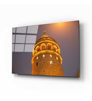 Galata Kulesi Cam Tablo