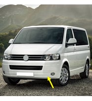 VW Caravelle T6 2010-2015 Ön Tampon Sol Sis Farı Kapağı 7E5807489D