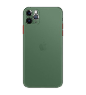 Apple iPhone 13 Pro Max 6.7'' Transparent Slim Case Yeşil