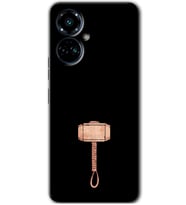 Tecno Camon 19 Pro Kılıf HD Desen Baskılı Kılıf - Thor Çekiç