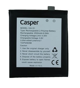 Casper Via E1 Uyumlu Pil Sıfır - Servis
