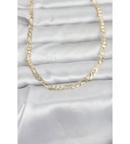 CM 14K Gold Renk Kuşgözü Zincir Model 60 cm Kadın Kolye TJ-BKO10962