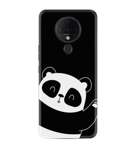 Spark 6 Kılıf Silikon Desen Özel Seri Bay Bay Panda 1784