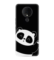Spark 6 Kılıf Silikon Desen Özel Seri Bay Bay Panda 1784
