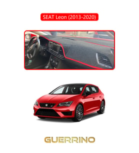SEAT Leon (2013-2020)TORPİDO KORUMA HALISI KIRMIZI KENAR