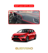 SEAT Leon (2013-2020)TORPİDO KORUMA HALISI KIRMIZI KENAR
