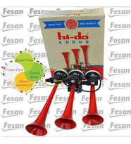 Hido 3 Borulu 12 Volt Saydırmalı Havalı Korna Arap Korna Videolu (473578025)