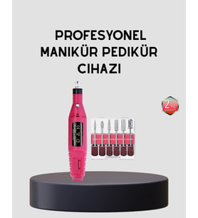 Tırnak Matkap Makinesi – Profesyonel Manikür Pedikür Cihazı, Ayarlanabilir Hız Ve Sessiz Çalışma