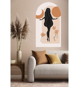 Velaris Boho Bohem Renkli Duvar Sticker