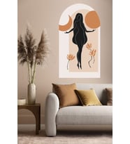 Velaris Boho Bohem Renkli Duvar Sticker