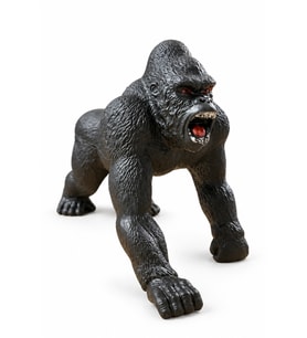 Goril Oyuncak 18 cm – Soft Yumuşak Plastik Goril Figürü – 3+ Yaş