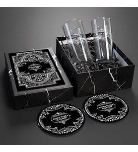 İkili Premium Rakı Bardağı Seti – Şık Kutuda Tasarım – Patronunuza Hediye