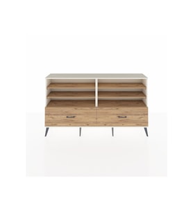 Arges Konsol 6 Raflı 2 Çekmeceli  176x30x99 Aytaşı-Çam