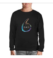Day6 - Logo Siyah Çocuk Sweatshirt