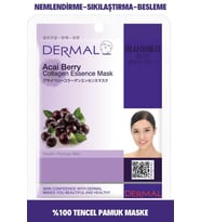 Dermal Sıkılaştırıcı, Nemlendirici Acai Çileği Özlü Kollajen Maske 23 gr