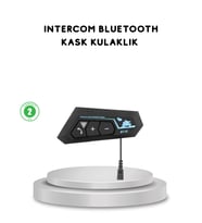 BT22 Kask Bluetooth Kulaklık 5.0 Gürültü Engelleyici ve Eller Serbest Kullanım
