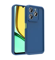 Realme C61 Uyumlu Kılıf Kamera Korumalı Zore Ananas Kapak