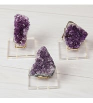 Ametist Taşı Ham Parça –Plexi Stantlı